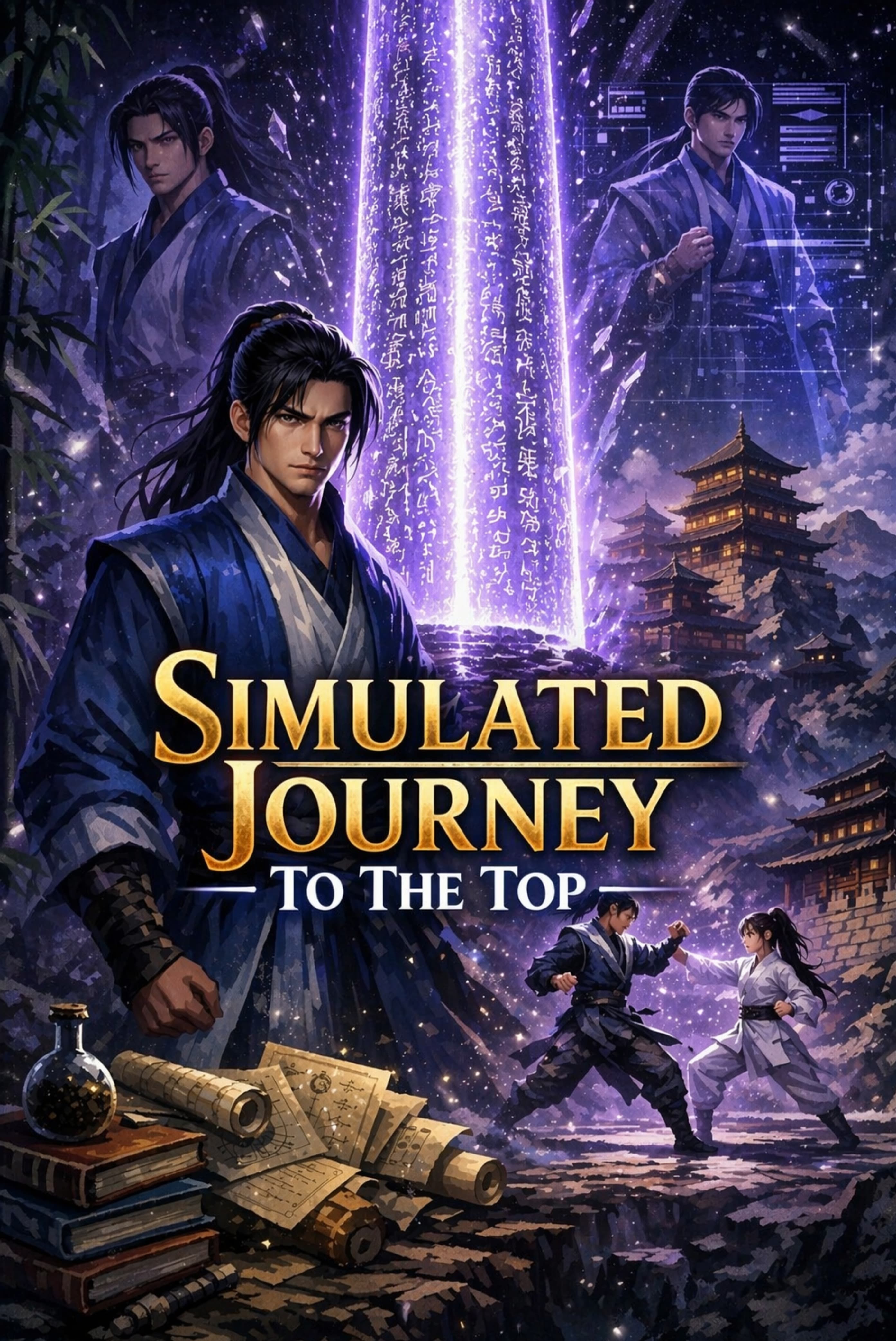 Simulated Journey To The Top cover