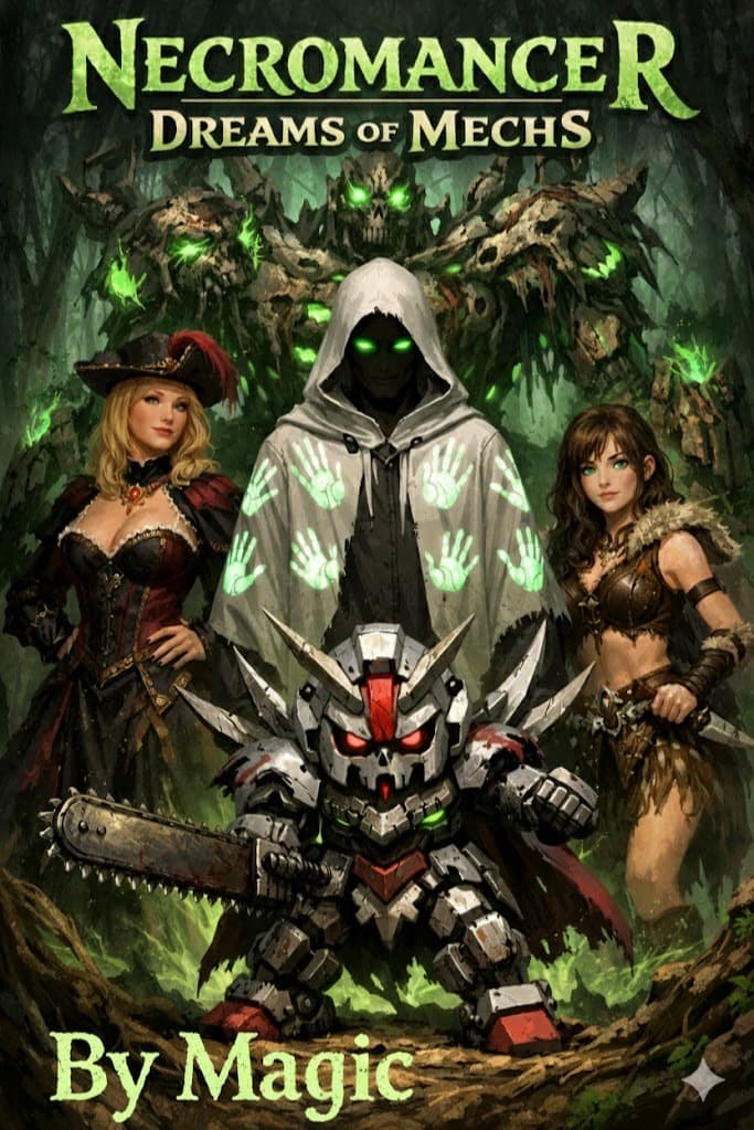 Necromancer Dreams of Mechs cover